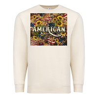 Sandshell American tumbler 4th of july Premium Sweatshirt - HowdyJamesFarm