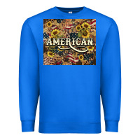 True Royal American tumbler 4th of july Premium Sweatshirt - HowdyJamesFarm