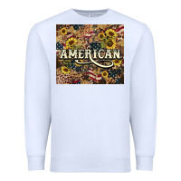 White American tumbler 4th of july Premium Sweatshirt - HowdyJamesFarm