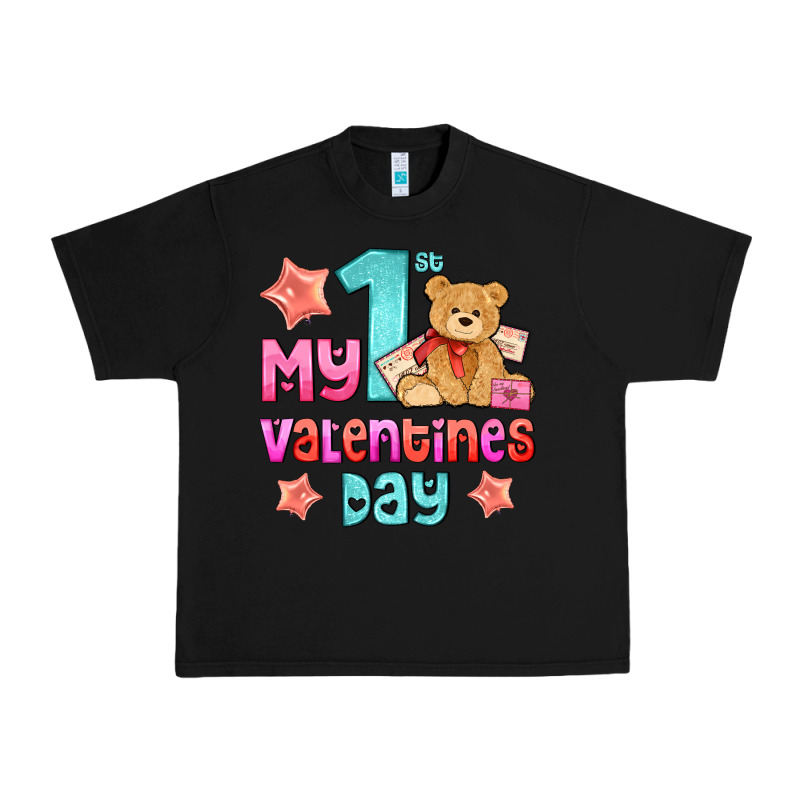 My First Valentines Day Urban Heavy Tee by AdoDesignShop | Teevron