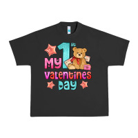 Pigment Black my first valentines day Urban Heavy Tee - AdoDesignShop