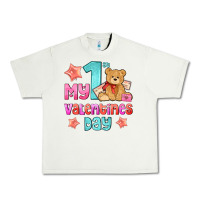 Pistachio my first valentines day Urban Heavy Tee - AdoDesignShop