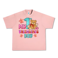Salmon my first valentines day Urban Heavy Tee - AdoDesignShop
