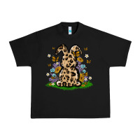 Black western floral bunny Urban Heavy Tee - MaliasSmallBusiness
