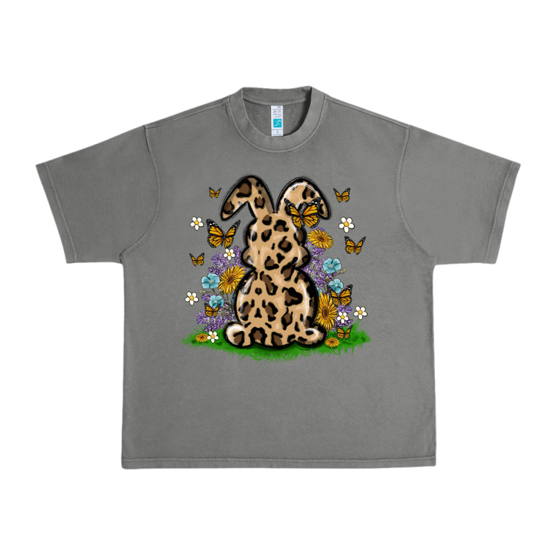 Western Floral Bunny Urban Heavy Tee by MaliasSmallBusiness | Teevron