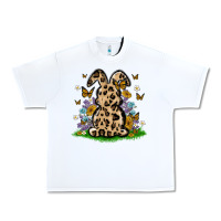 White western floral bunny Urban Heavy Tee - MaliasSmallBusiness