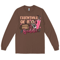 Chestnut essentials of a baddie Long Sleeve Tee - MaliasSmallBusiness