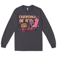 Smoke essentials of a baddie Long Sleeve Tee - MaliasSmallBusiness