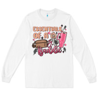 White essentials of a baddie Long Sleeve Tee - MaliasSmallBusiness