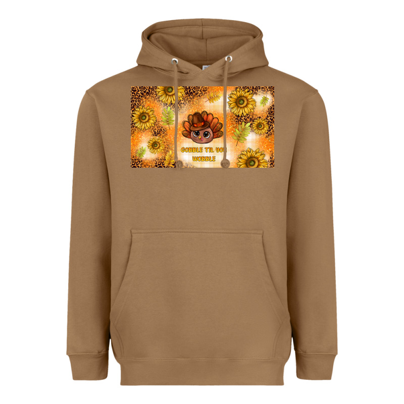 Gobble Til You Wobble Heavyweight Hoodie by TumblerDesignByShophia | Teevron