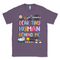 Lavender dear tiny human behind me Classic Tee - JahusDesignShop