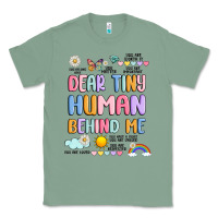 Sage dear tiny human behind me Classic Tee - JahusDesignShop