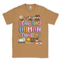 Toasted Coconut dear tiny human behind me Classic Tee - JahusDesignShop
