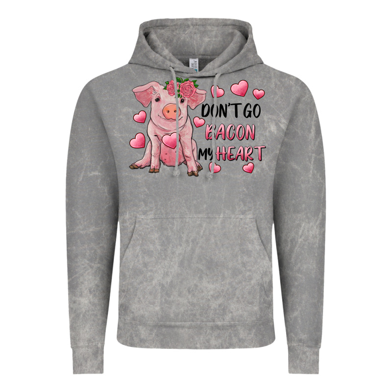 Valentine's Day Don't Go Bacon My Heart Vintage Hoodie by RanaPortraitStore | Teevron