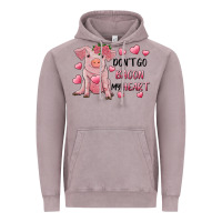 Vintage Zinc Valentine's Day Don't Go Bacon My Heart Vintage Hoodie - RanaPortraitStore