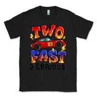 Black two fast two curious boys birthday racing car Classic Tee - MaliasSmallBusiness