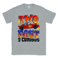 Heather Grey two fast two curious boys birthday racing car Classic Tee - MaliasSmallBusiness