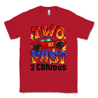 Red two fast two curious boys birthday racing car Classic Tee - MaliasSmallBusiness