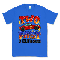 True Royal two fast two curious boys birthday racing car Classic Tee - MaliasSmallBusiness