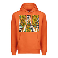 Carrot sunflowers with patterns Premium Hoodie - TumblerDesignByShophia