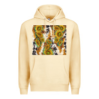 Pina Colada sunflowers with patterns Premium Hoodie - TumblerDesignByShophia