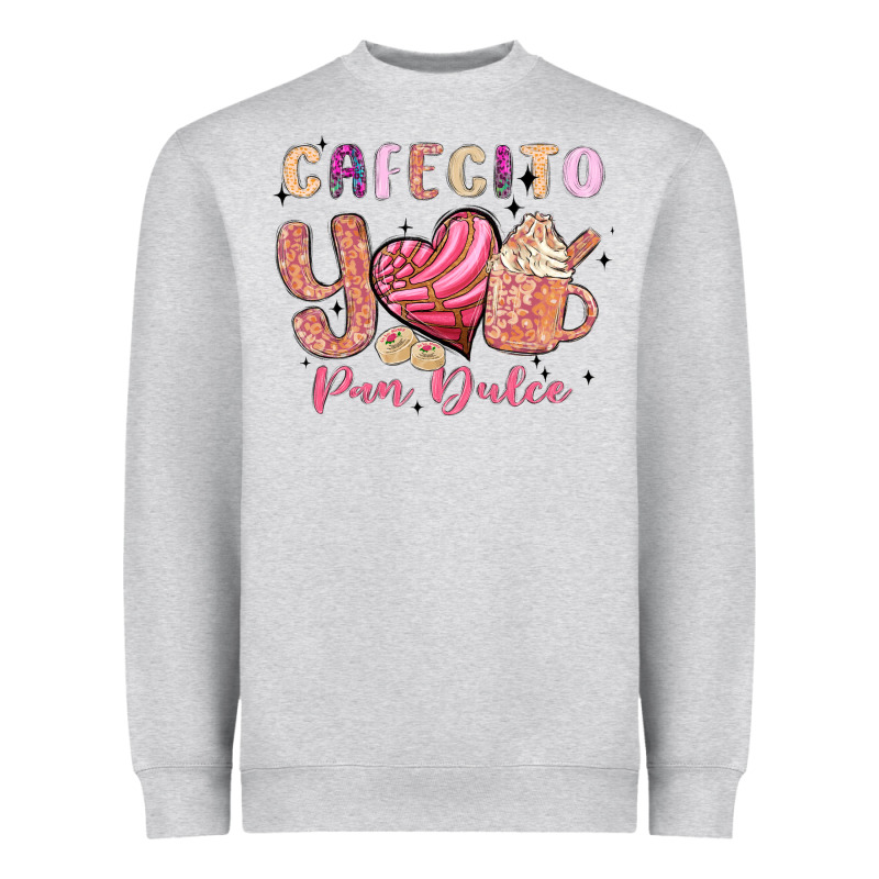 Cafecito Y Pan Dulce Heavyweight Sweatshirt by MaliasSmallBusiness | Teevron