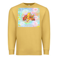 Antique Gold don't worry be happy Premium Sweatshirt - TumblerDesignByShophia