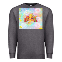 Charcoal Heather don't worry be happy Premium Sweatshirt - TumblerDesignByShophia