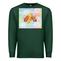 Sports Green don't worry be happy Premium Sweatshirt - TumblerDesignByShophia