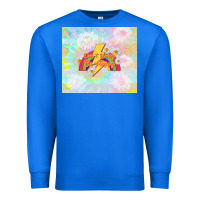 True Royal don't worry be happy Premium Sweatshirt - TumblerDesignByShophia