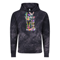 Cloud Black love easter nurse Vintage Hoodie - NancyCooperArtShop