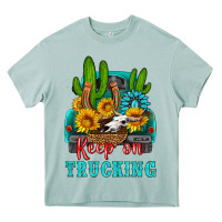 Arona keep on trucking with western truck Heavy Core Tee - HRA Design Shop