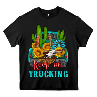Keep On Trucking With Western Truck Heavy Core Tee | Teevron