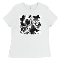 White cowhide 5 Ladies Tee - RanaPortraitStore