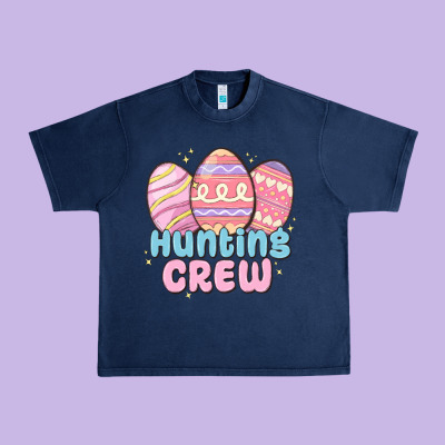 Hunting Crew Urban Heavy Tee Designed By Maliassmallbusiness