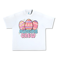 White hunting crew Urban Heavy Tee - MaliasSmallBusiness