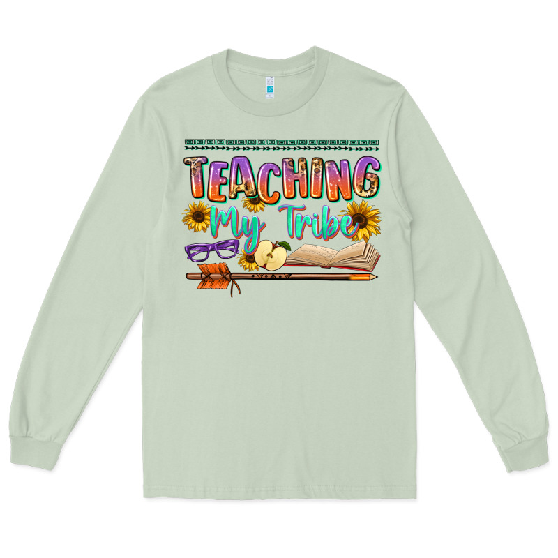 Teaching My Tribe Long Sleeve Tee by NancyCooperArtShop | Teevron