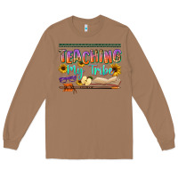 Toasted Coconut teaching my tribe Long Sleeve Tee - NancyCooperArtShop