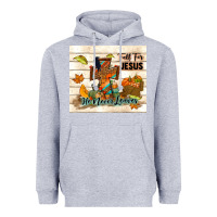Heather Grey fall for jesus he never leaves Heavyweight Hoodie - TumblerDesignByShophia
