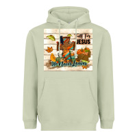 Matcha fall for jesus he never leaves Heavyweight Hoodie - TumblerDesignByShophia