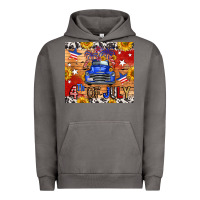 Pigment Tornado Fourth Of July Truck Urban Hoodie - FaDigitalArtStudio