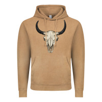 Vintage Camel bull skull Vintage Hoodie - BarkalooDesign