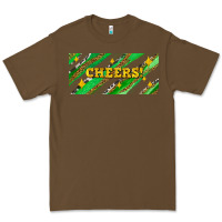 Cacao leopar and cowhide with cheers Premium Tee - AdoDesignShop