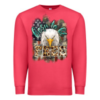 Cardinal Born to be free 4th of july Premium Sweatshirt - HowdyJamesFarm