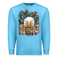Ocean Blue Born to be free 4th of july Premium Sweatshirt - HowdyJamesFarm