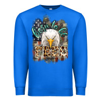 True Royal Born to be free 4th of july Premium Sweatshirt - HowdyJamesFarm