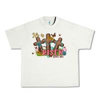 Pistachio he is risen Urban Heavy Tee - MaliasSmallBusiness