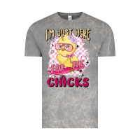 Cloud Rock i'm just here for the chicks Vintage Tee - MaliasSmallBusiness