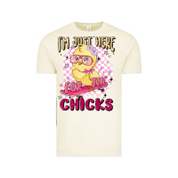 Vintage Arctic i'm just here for the chicks Vintage Tee - MaliasSmallBusiness