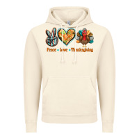 Vintage Artic peace love thanksgiving Vintage Hoodie - BarkalooDesign